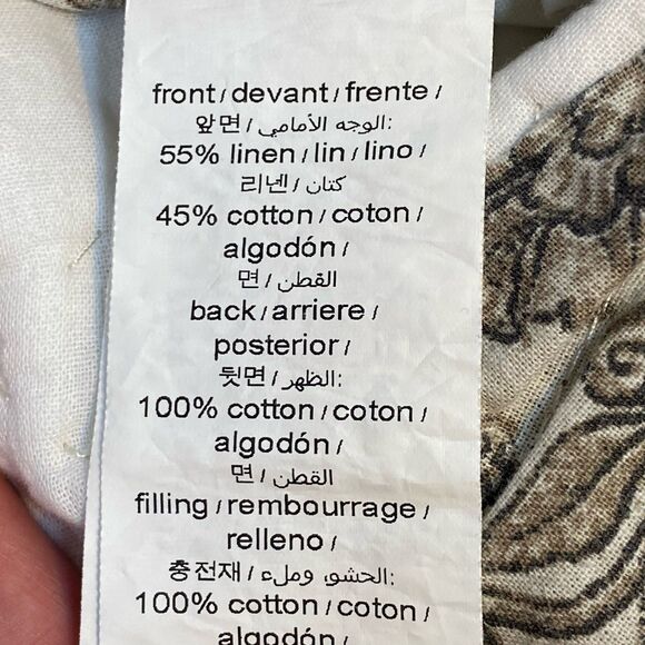 2 Pottery Barn Tessa Patchwork King Pillow Shams - Picture 9 of 11